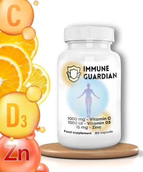 Immune trio - Vitamin C + D3 + Zn