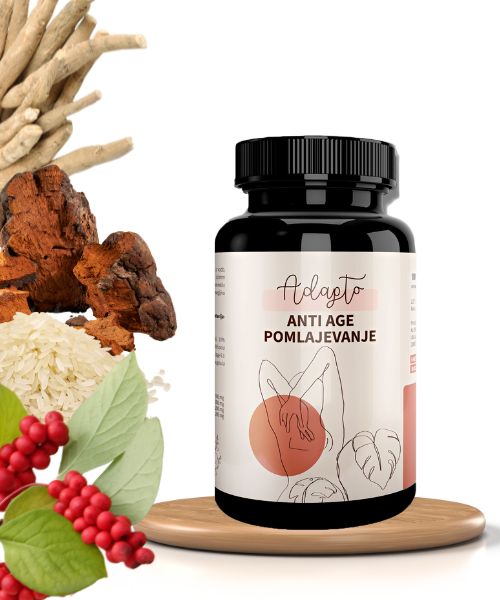 Hormon rejuvenation program (polyadaptogen mixture with trans-resveratrol Adapto anti age rejuvenation + booklet)