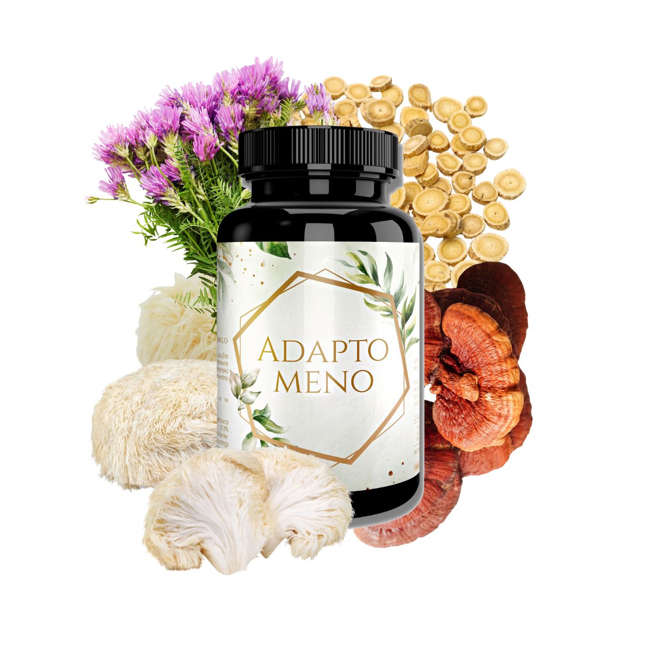 Polyadaptogenic blend of mushrooms and plants Adapto Meno – a natural companion during menopause