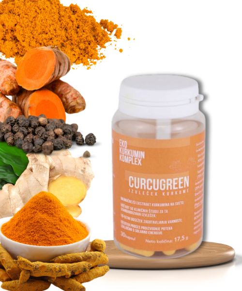 Kurkumin complex with Curcogreen (BCM-95)